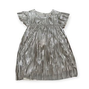 NWOT OshKosh B’Gosh Metallic Baby Girl Party Dress 18M
